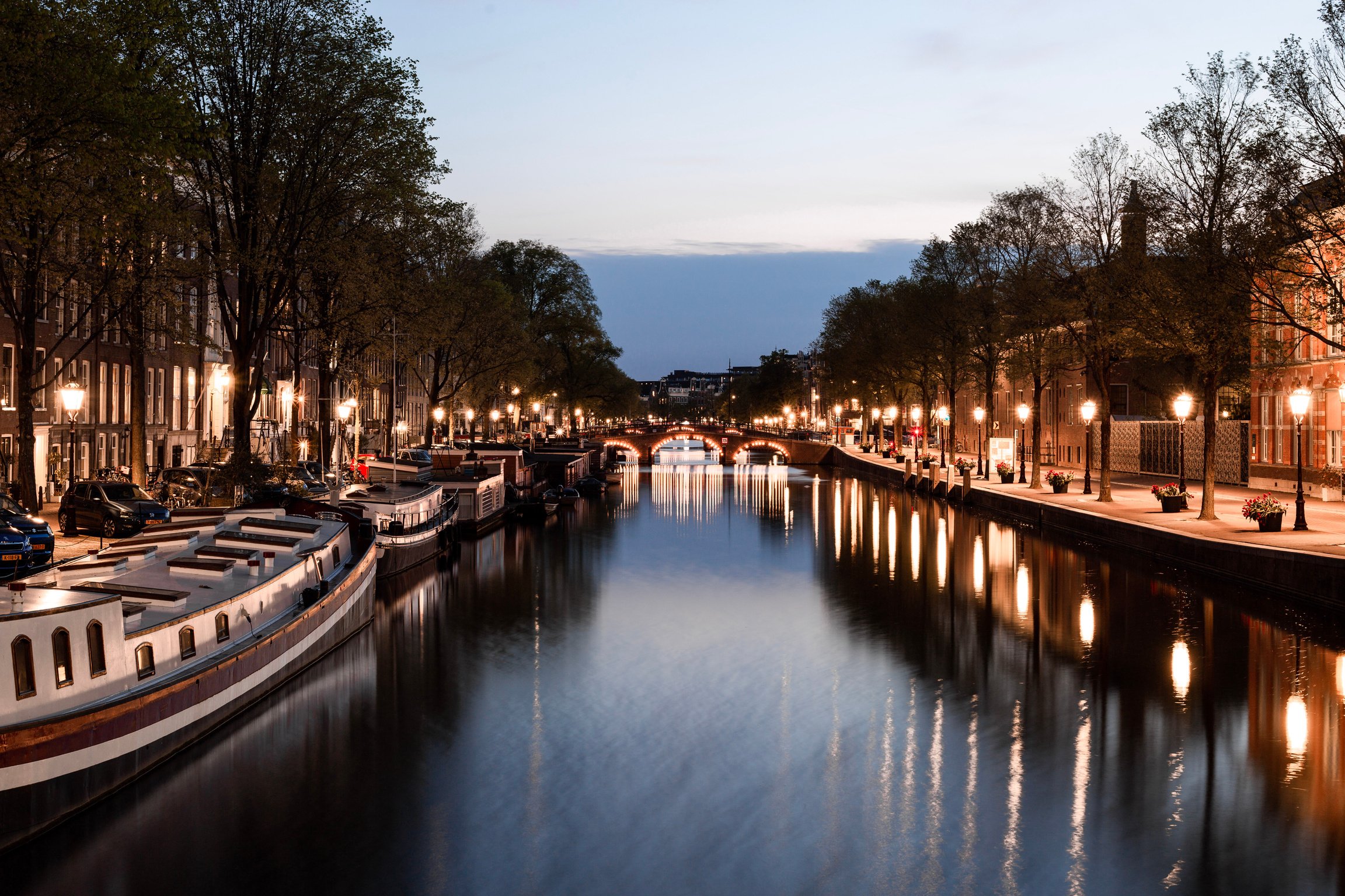 Scenic View of Amsterdam 